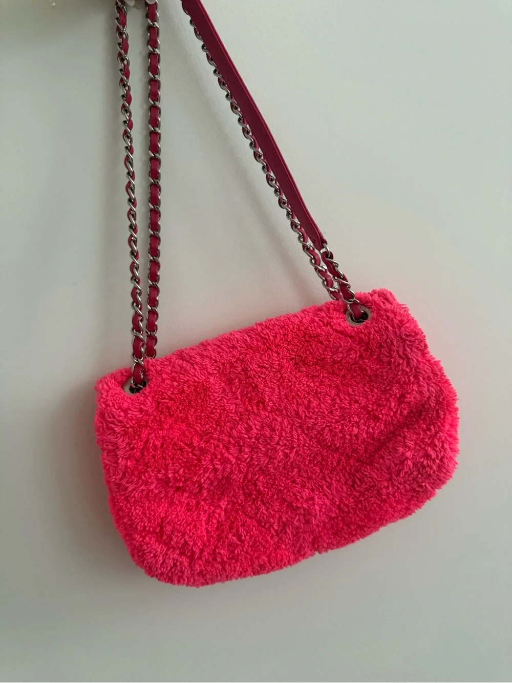 CHANEL Coco Beach Pink Flap Bag